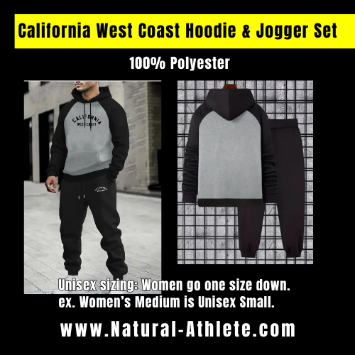 California West Coast Hoodie & Jogger Set