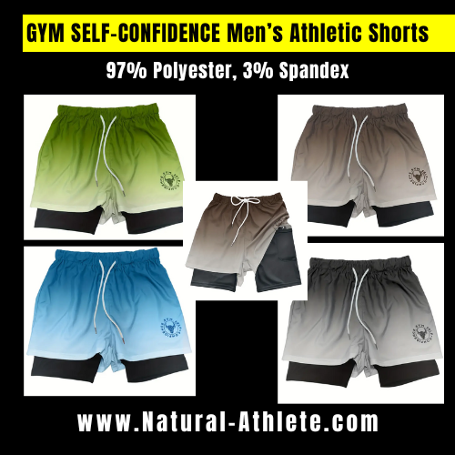 GYM SELF-CONFIDENCE Men’s Athletic Shorts