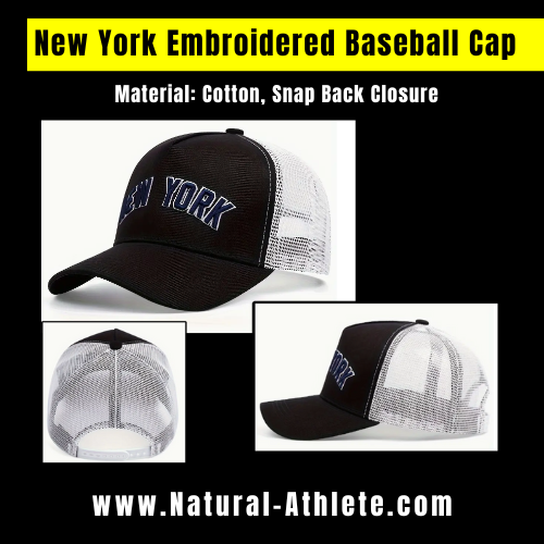 New York Embroidered Baseball Cap