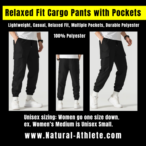 Relaxed Fit Cargo Pants with Pockets