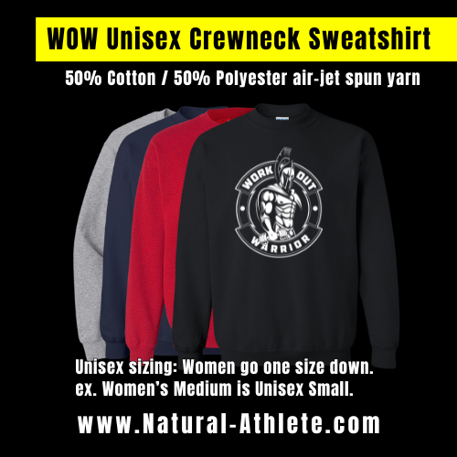 WORKOUT WARRIOR Unisex Crewneck Sweatshirt