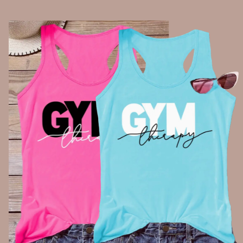 GYM THERAPY Ladies Tank Top