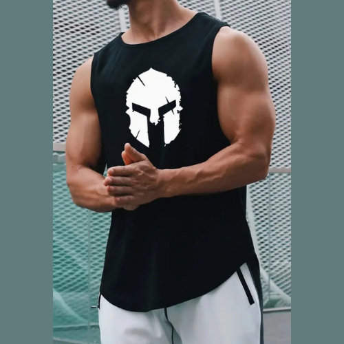 WARRIOR Mens Tank Top - Black