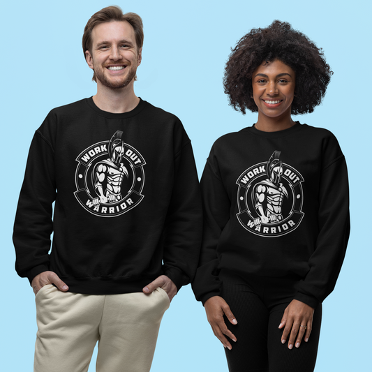WORKOUT WARRIOR Unisex Crewneck Sweatshirt