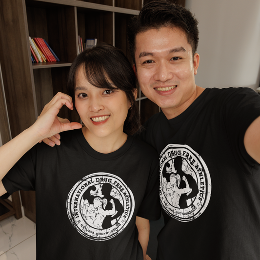 IDFA Heavy Cotton Tees - B&W logo